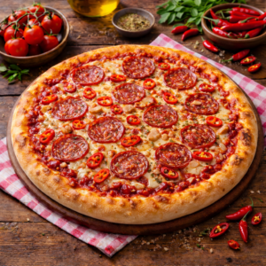 Pizza Diavolo (Scharf)